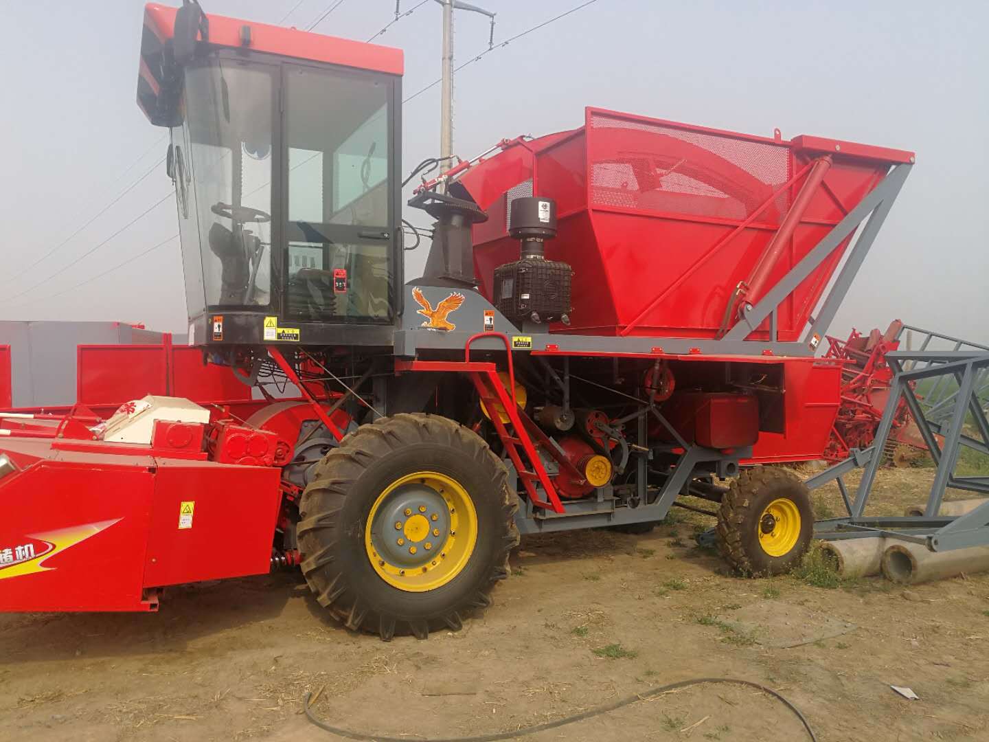 农业机械畜牧业饲料收割机 新款青饲料收割机 低价促销玉米青储机
