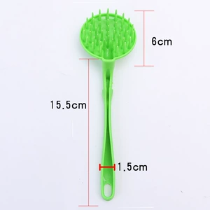 Steel Wire Ball with Plastic Handle for Cleaning Pots and Pans