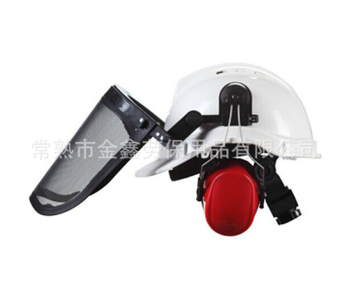 厂家批发 PVC 有机面屏 防飞溅自动变光劳保防护面罩