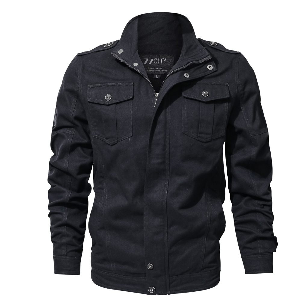 3D men's military jacket jacket, trendy plus size_voghion.com