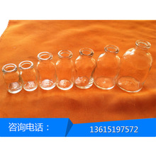 厂家加工定制销售玻璃模制瓶 药用晶质玻璃模制瓶 透明模制瓶