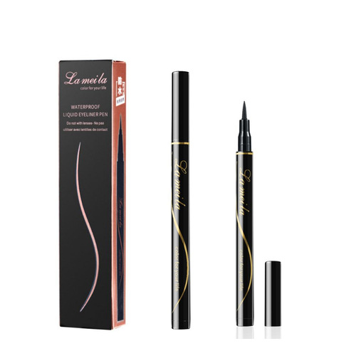 Lamela eyeliner, long-lasting, waterproof, sweat-proof, non-smudge-proof, soft-tip eyeliner makeup for beginners for big eyes 786