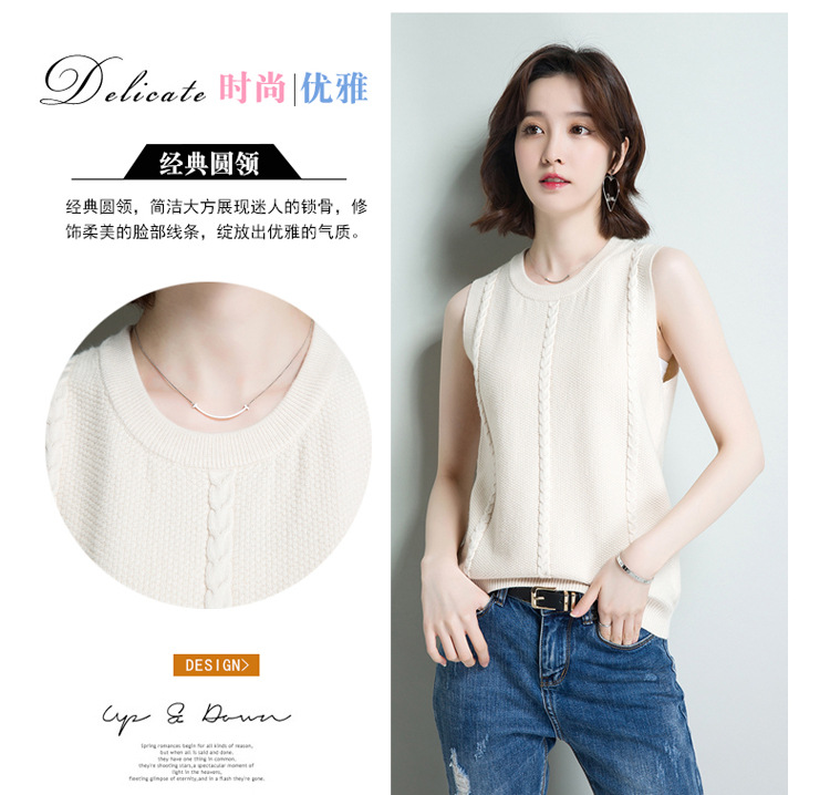 Gilet femme FILLE DE RIZ en Tricot - Ref 3317986 Image 13