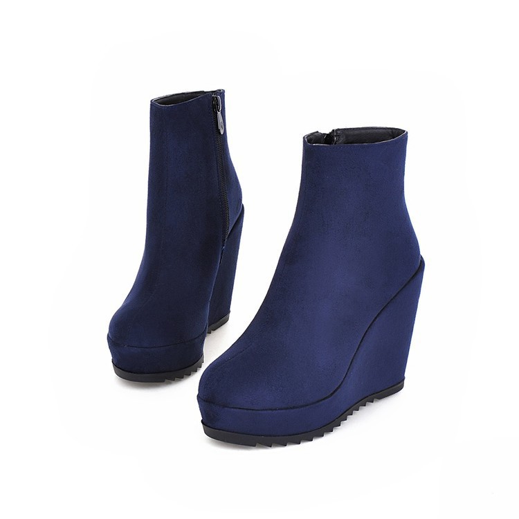 Bottes femme en PU artificiel - Ref 3355550 Image 5