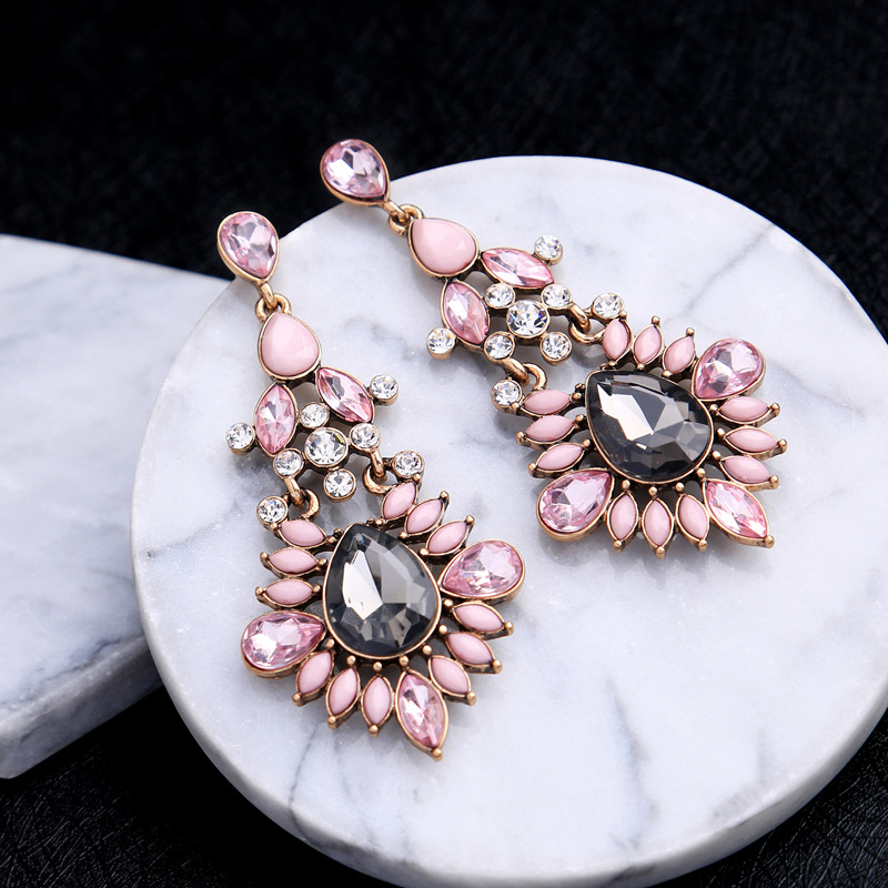 Alloy Fashion Geometric earring(Photo Color) NHQD5192-Photo Color