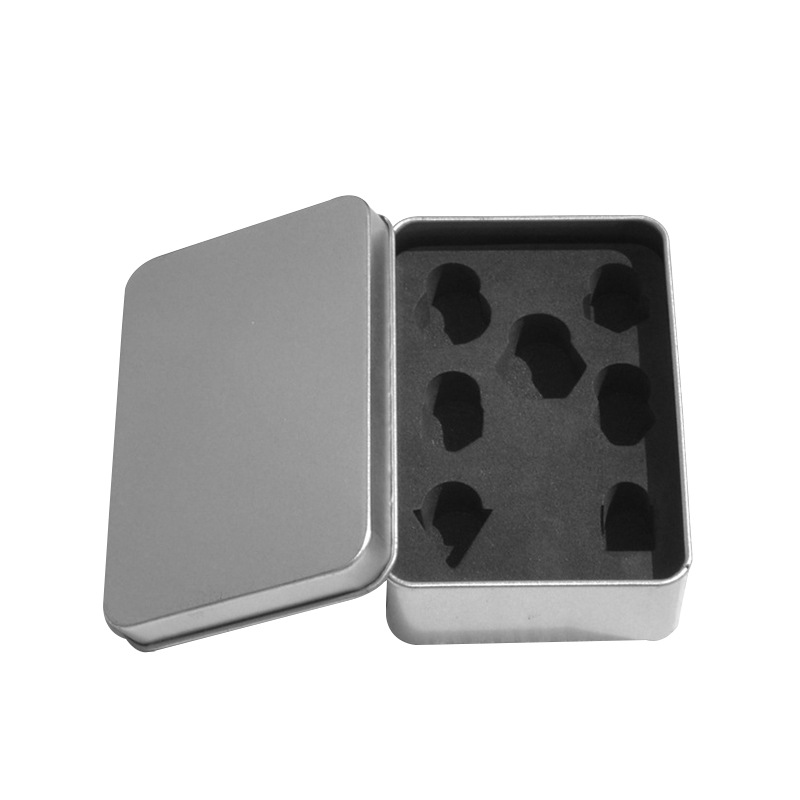 厂家直销长方形包装盒 定制马口铁盒 徽章铁盒107*72*30马口铁盒