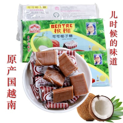 Vietnamese specialty 8090 Reminiscence snacks Ben Tre Cocoa Coconut sugar Hainan specialty 400g/ Bag of candy