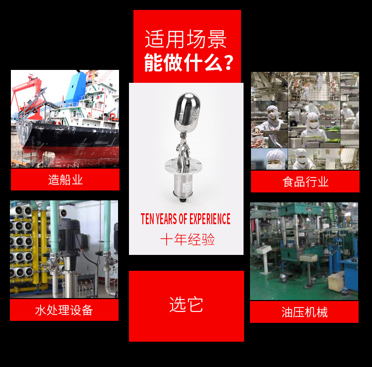 UQK01侧装式浮球液位控制器不锈钢_03