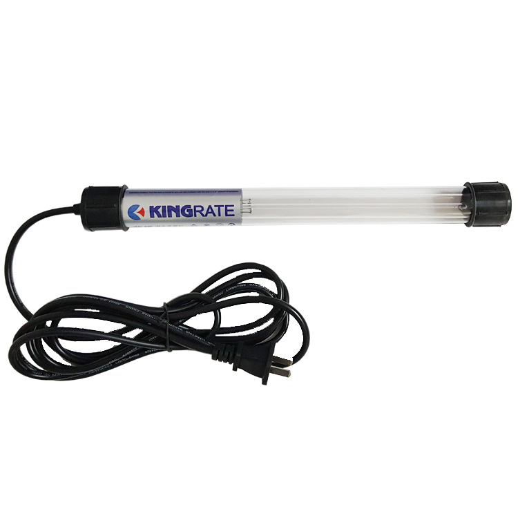 紫盾鱼池防水内置H管潜水紫外线水族箱净水杀菌除藻杀菌灯 20-75W