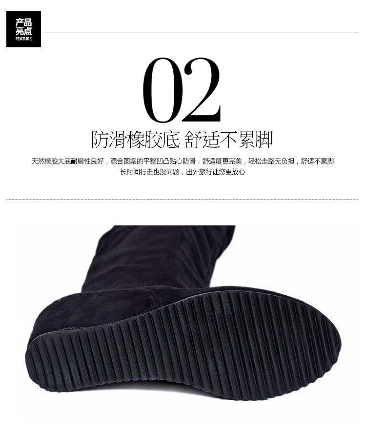 Bottes femme en Daim - Ref 3355238 Image 15