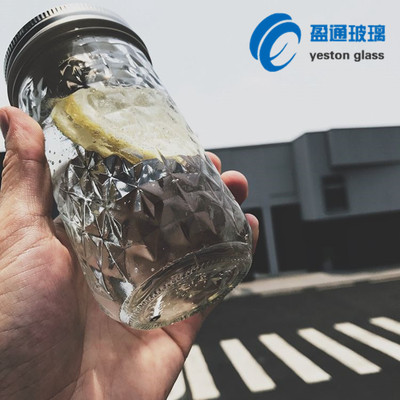 钻石杯吸管杯饮料杯果汁杯玻璃杯奶茶杯咖啡杯菱形杯 杯子 创意|ru