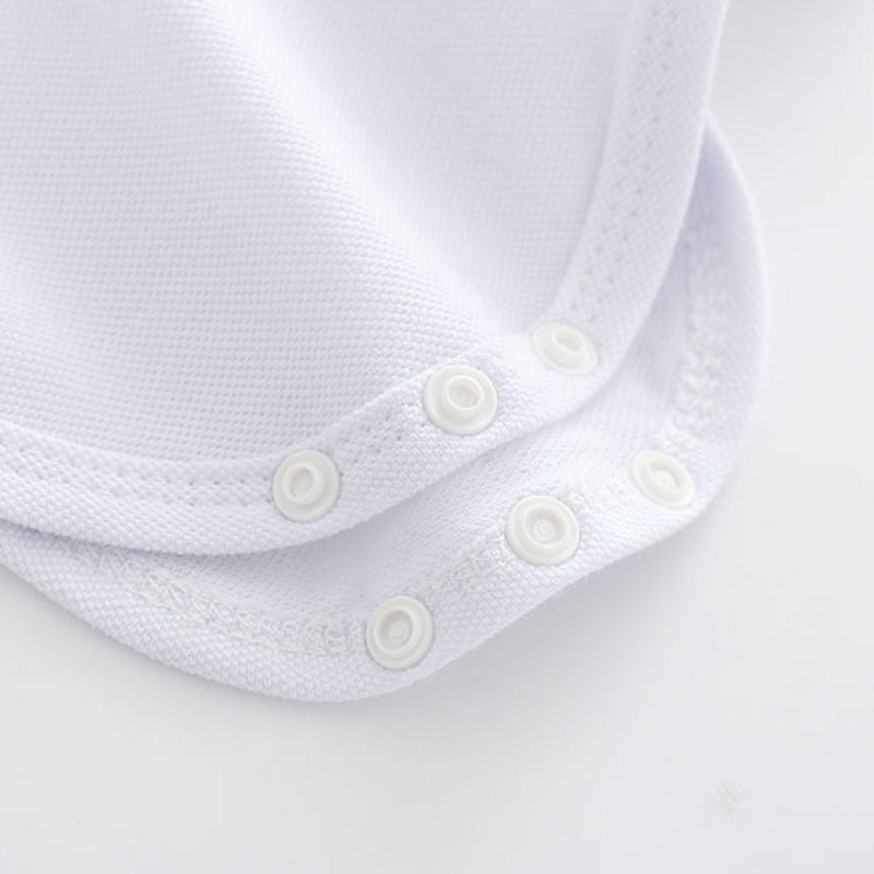 Ins ropa de bebé recién nacido polo de verano ropa de escalada abertura camiseta de dos colores al por mayor