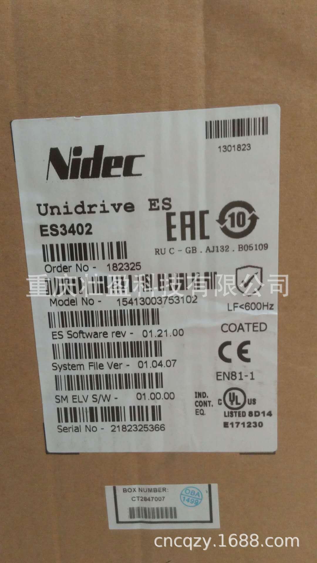 ES3401现货  艾默生变频器 Nidec变频器