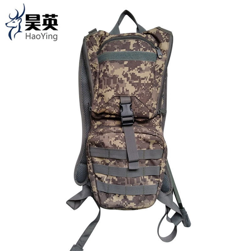 大口水袋背包 户外登山攀跃防水袋 骑行运动防水包 战术野营水囊