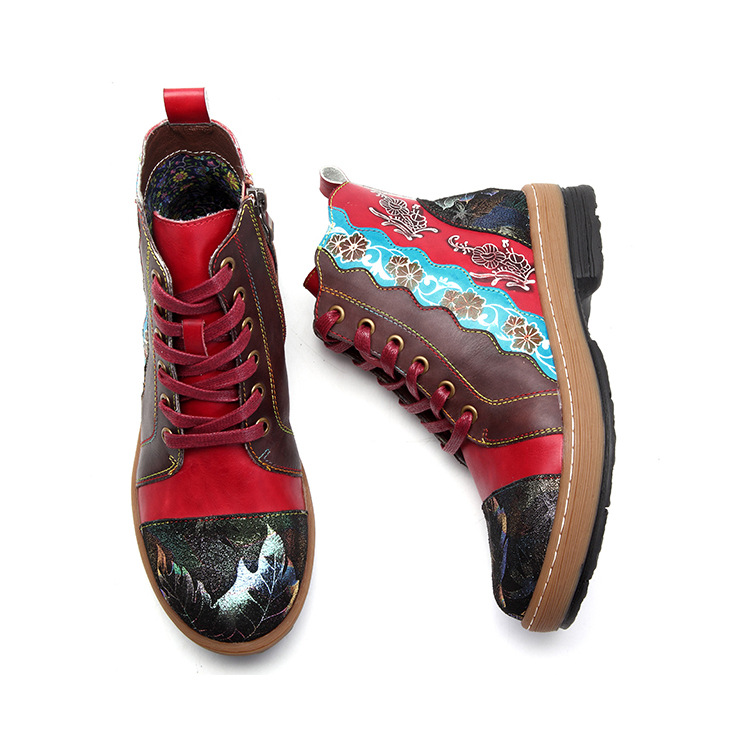 Bottes femme en En cuir - Ref 3354947 Image 3