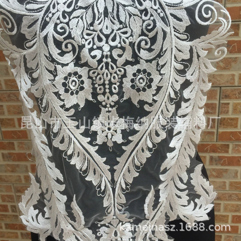Silk threads, accessories, polyester, with embroidery, European style, cosplay