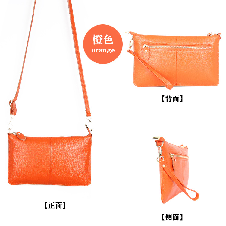 156g Weight Polyester Lining Material Zipper Closure Type Single Shoulder Strap Strap Type Envelope Bag, Shoulder Bag Bags Type Leather Material Solid Color Pattern Fashion Style Square Shape Royal Blue, Orange, Grey, Rose Red, Purple, Red, Green, Blue, Wine Red, Silver, Yellow, Black Color Small Size Small Leather Solid Color Fashion Zipper Envelope Bag Shoulder Bag 2