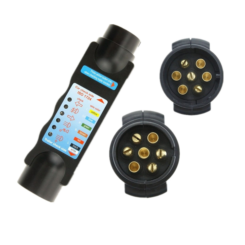 Vehicle 7 Pin 7pin Trailer Towing Light Cable插座汽车连接器