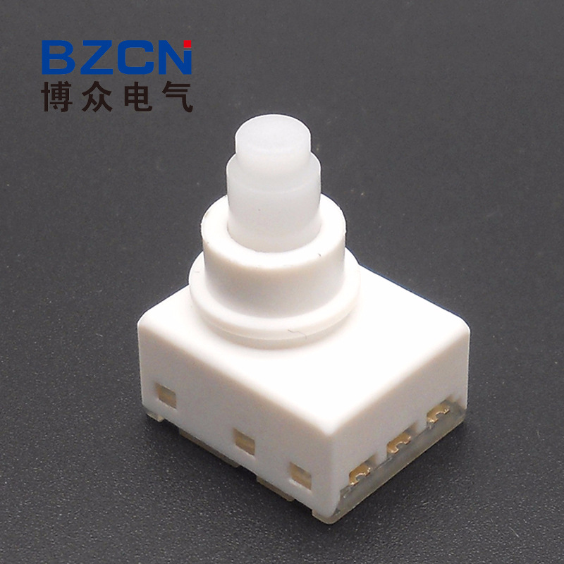 博众厂家直销按钮3孔复位SPED开关汽车16.8*14*21.8按键高寿命