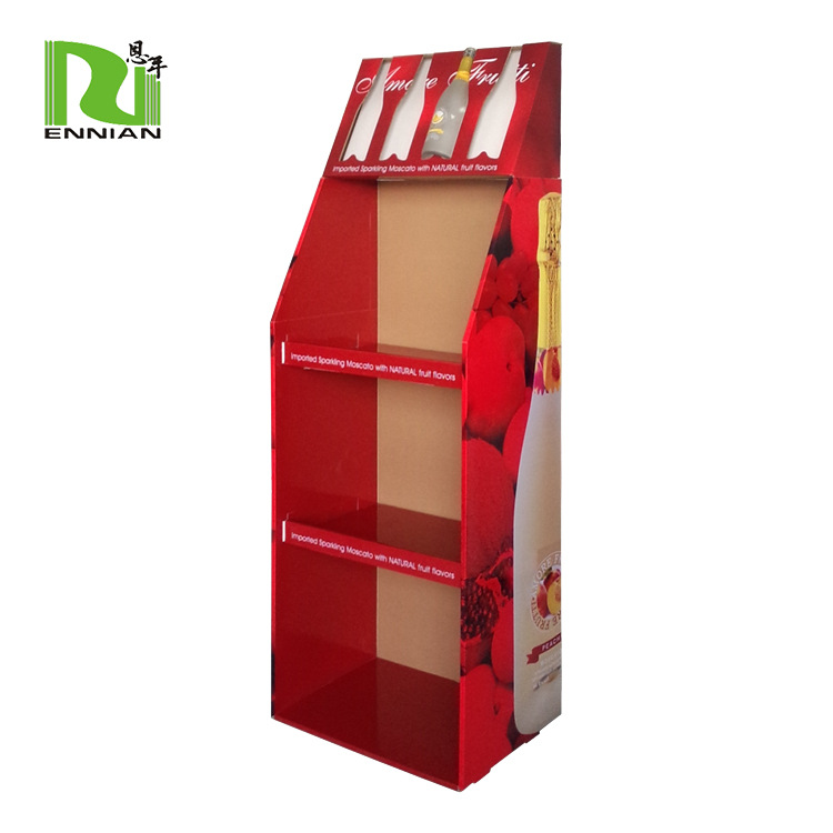 厂家直销 品质纸货架 广告纸质展示架 落地式纸展架