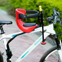 Bicycle child seat, safe baby seat, front mountain bike seat riding supplies