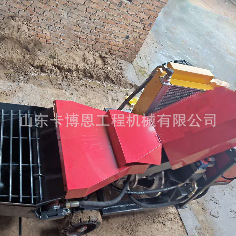 Small concrete conveying pump equipment new inclined secondary…