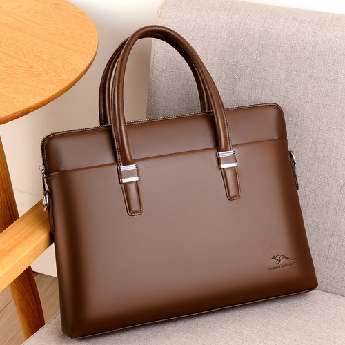 Cross-border supply men's handbags shoulder crossbody bag business briefcase computer bag men's bag 1803