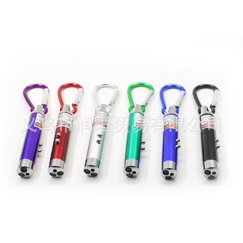 Three-in-one infrared pen, ultraviolet violet light, mini gift flashlight, multi-functional small LED money detector lamp