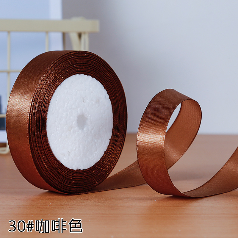 Fábrica al por mayor 2cm cinta hecha a mano cinta de poliéster caja de regalo cinta floral cinta para hornear cinta decorativa