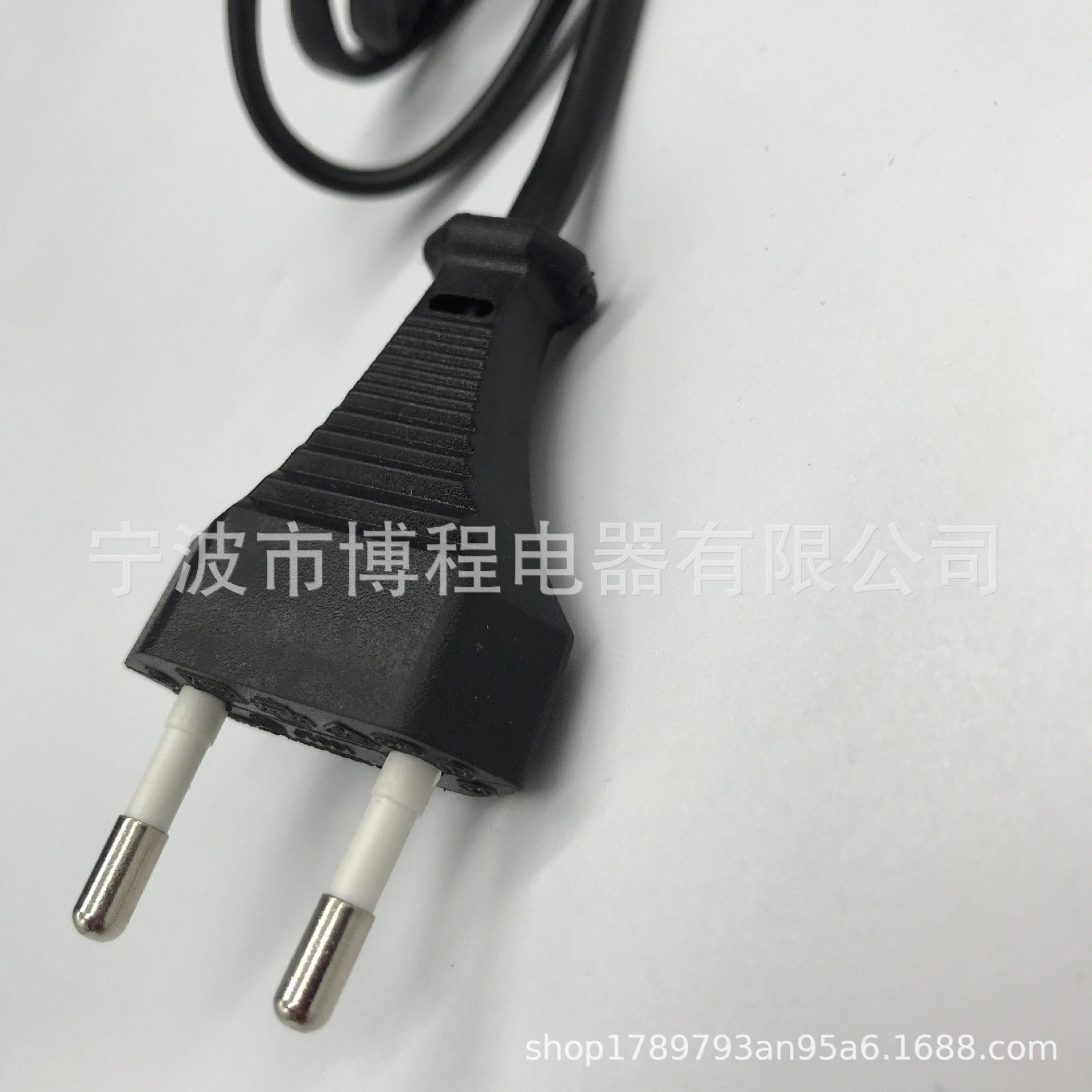 KC电源线韩规电源线韩式两芯K01两芯插头电源线两芯插头带303开关