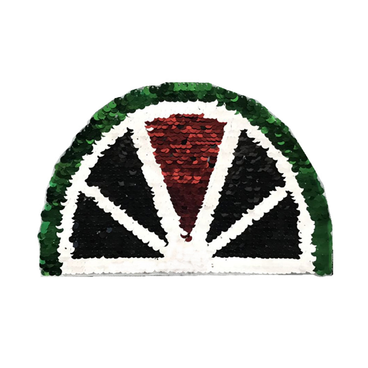 Fruit Watermelon Gradient Double-sided Beads Flap Sequins Clothing With Embroidered Embroidery Cloth Stickers display picture 3