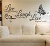 Creative decorations for living room for bedroom, stickers PVC, new collection, English, wholesale