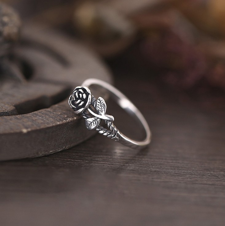 retro cute ring