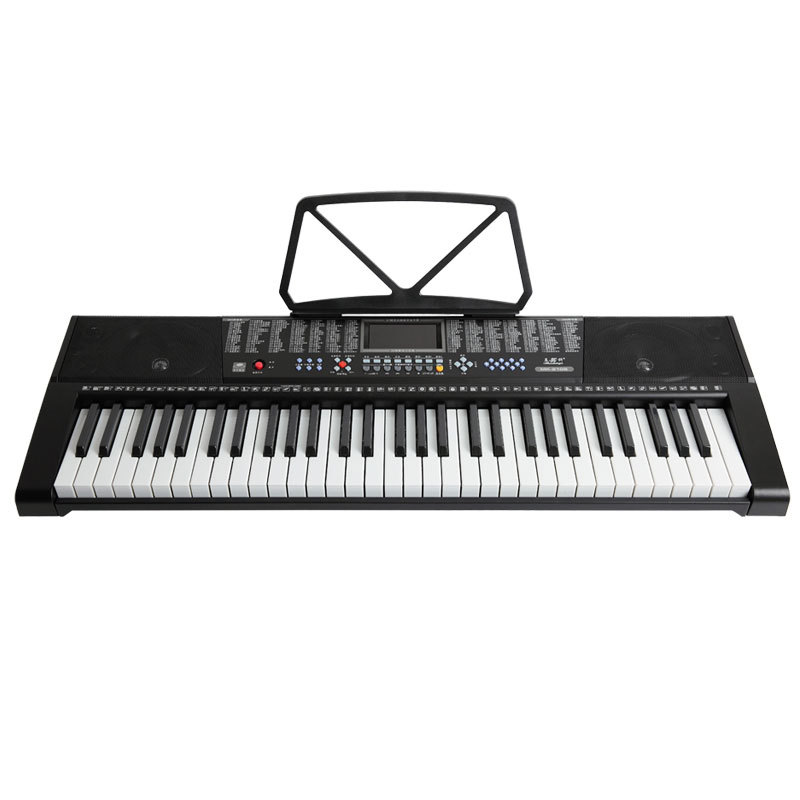 美科MK-2108智能教学电子琴61键钢琴键发光键跟弹成人儿童初学