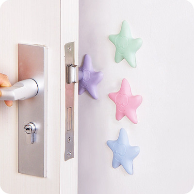 多功能海星矽膠門後牆面防撞墊門把手靜音防碰墊加厚防護墊防震墊