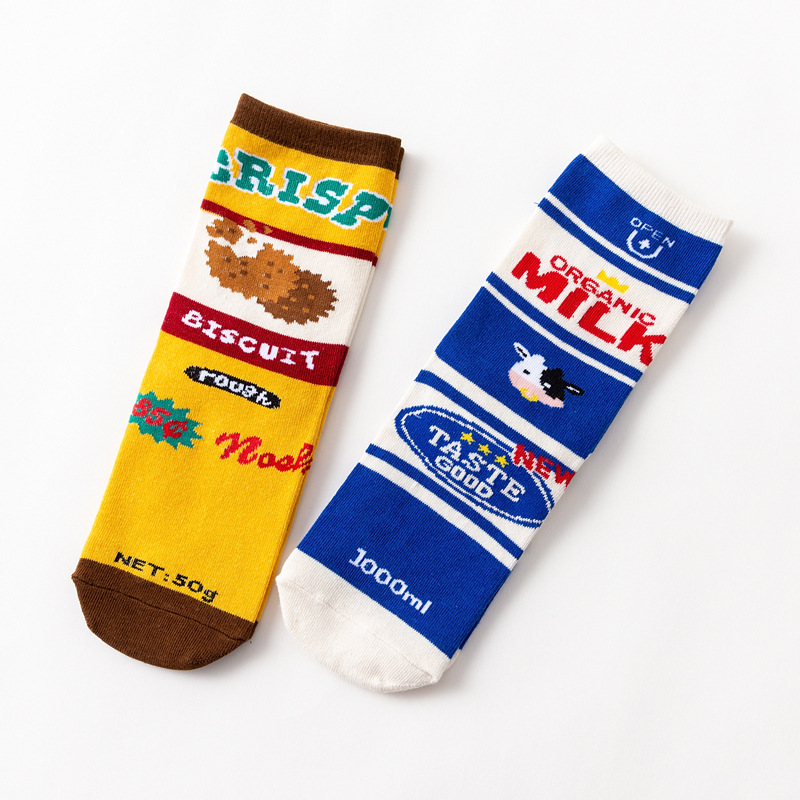 Unisex Casual Streetwear Cartoon Nylon Cotton Jacquard Crew Socks A Pair display picture 8