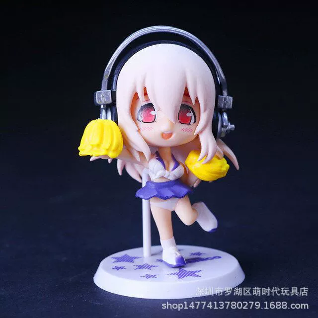 Супер Сонй Sony SUPER SONICO HAND 5 моделей аниме Q версия кукла подарок автомобильные украшения