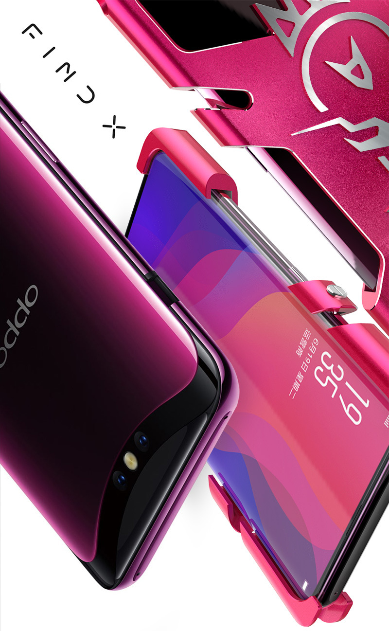 SIMON New THOR II Aviation Aluminum Alloy Shockproof Armor Metal Case Cover for OPPO Find X