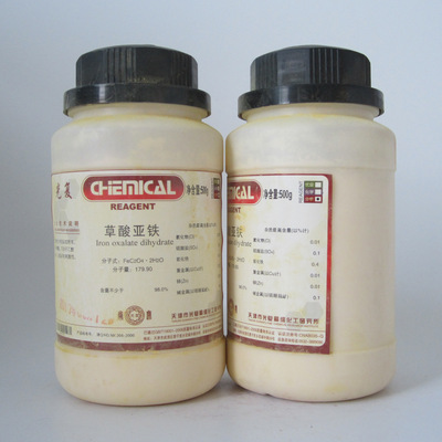 草酸亚铁 二水合物 分析纯 试剂 500g CAS 6047-25-2 化学试剂|ru