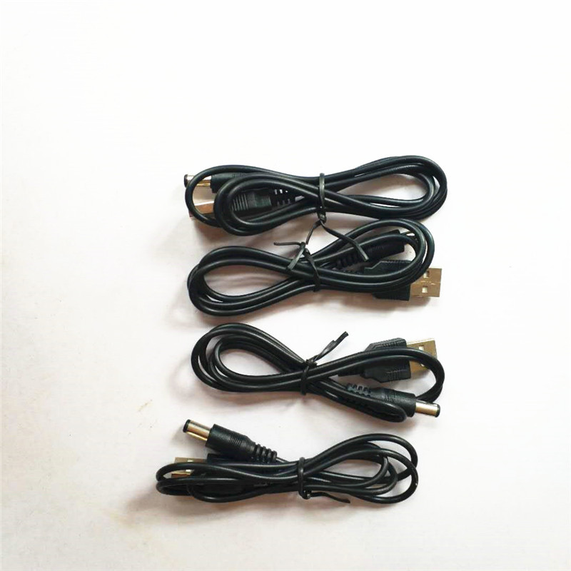 Cable de Datos para Lámparas de Proyección DC5.5 de 0.8 m de Plástico para Coche