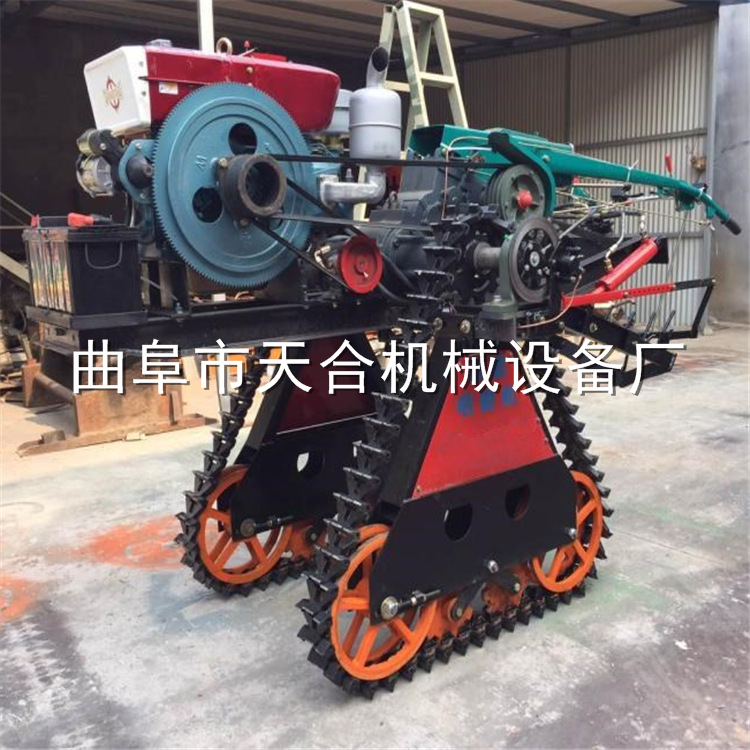 新型多功能拖拉机带大姜收获机 手扶式电启动高效收姜收葱机器