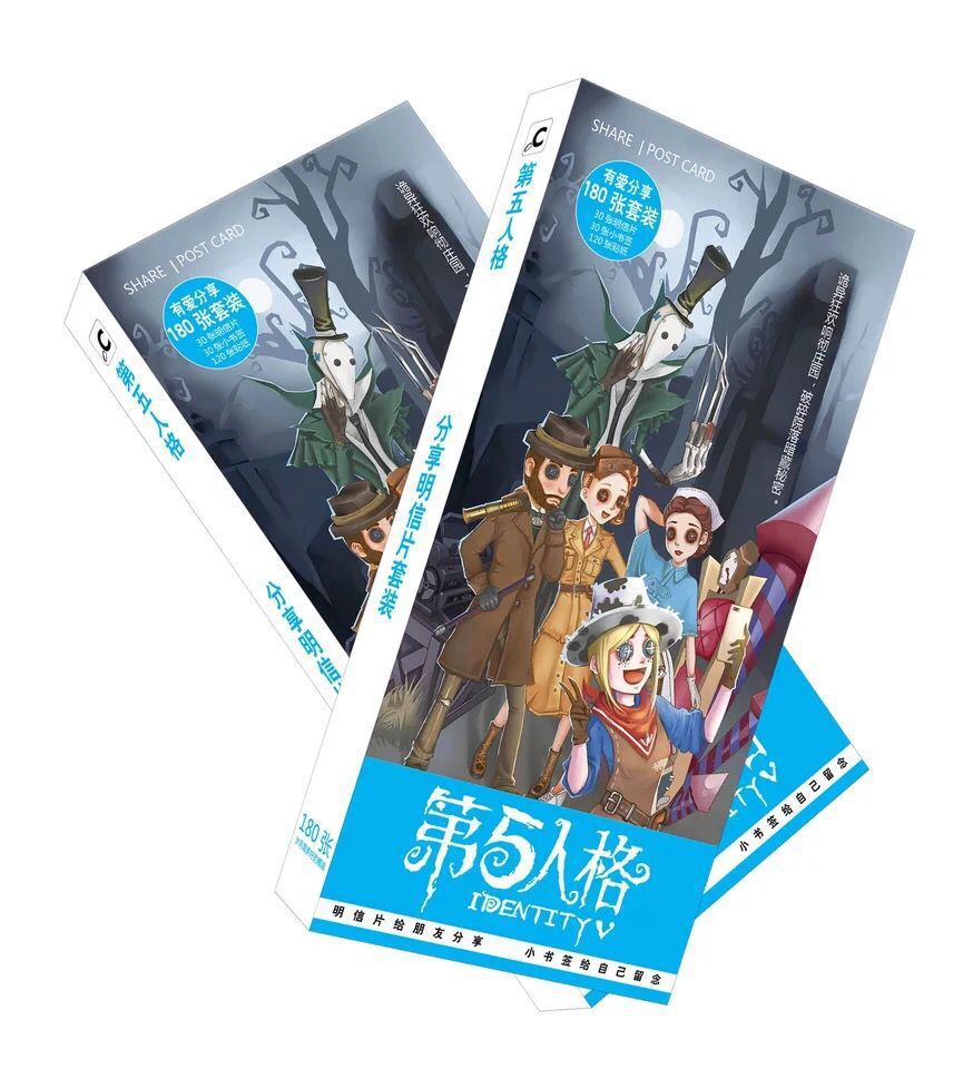 新款180張明信片第五人格工作細胞 初音動漫明信片 周邊批發現貨