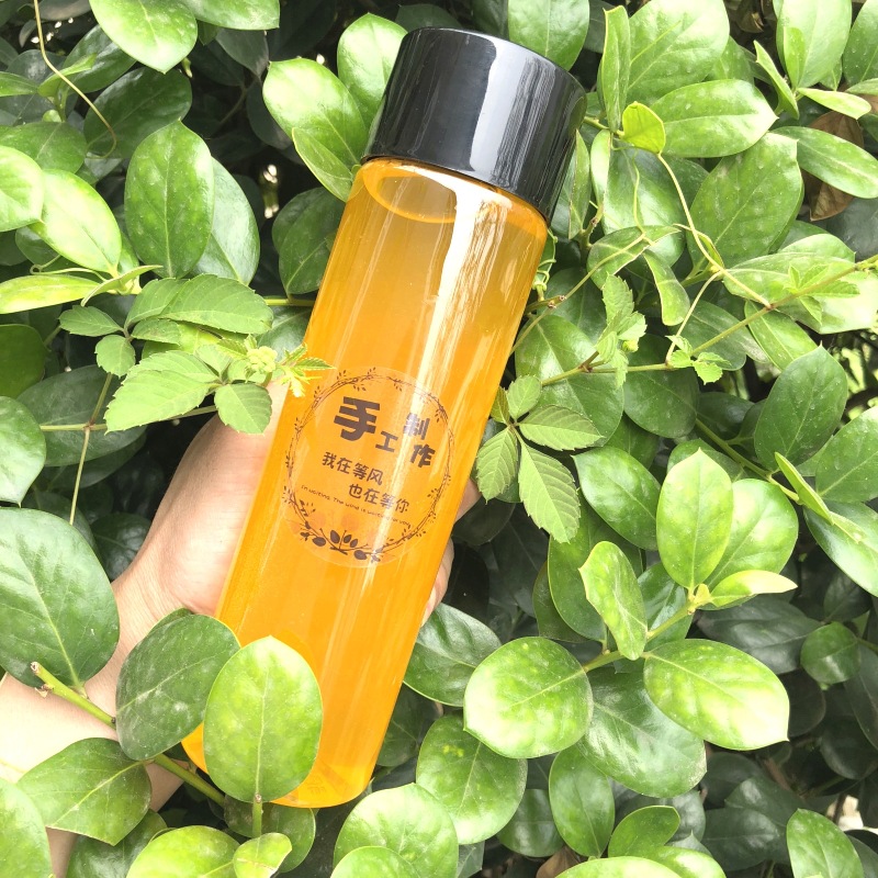 网红瓶奶茶瓶饮料瓶一次性果汁瓶 pet透明塑料瓶350ML外卖包装瓶