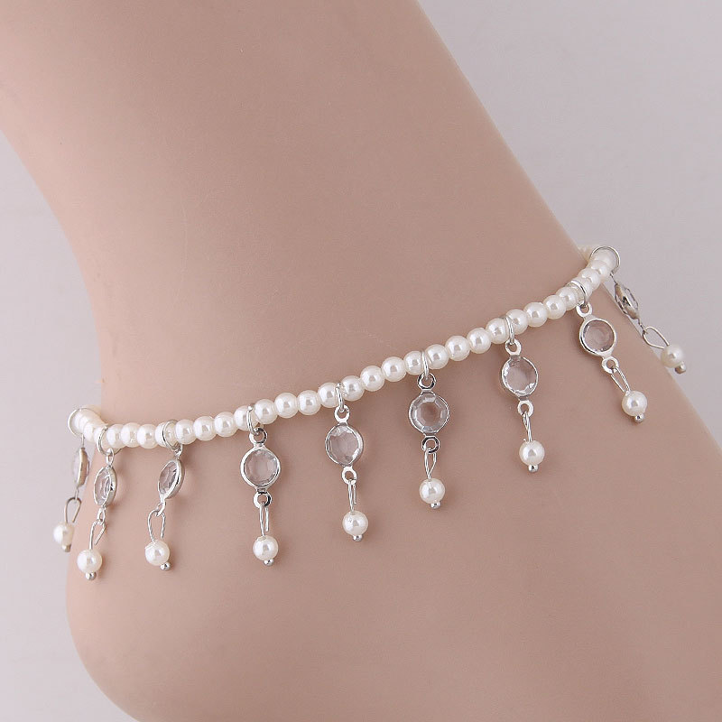 Pearl Anklet Silver