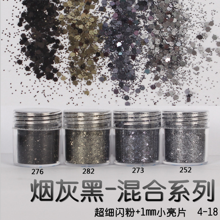 Nagel Glitzer Holografische Dekoration Flocken Glitzer DIY Nailart 3D Pailletten - Bild 19 von 28