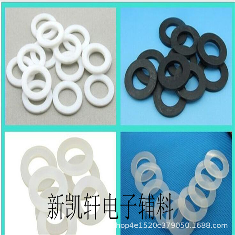 黑色硅胶脚垫  数码电子产品防滑减震硅胶垫片 硅胶圈