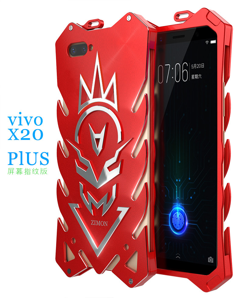 SIMON New THOR II Aviation Aluminum Alloy Shockproof Armor Metal Case Cover for vivo Y20 Plus UD