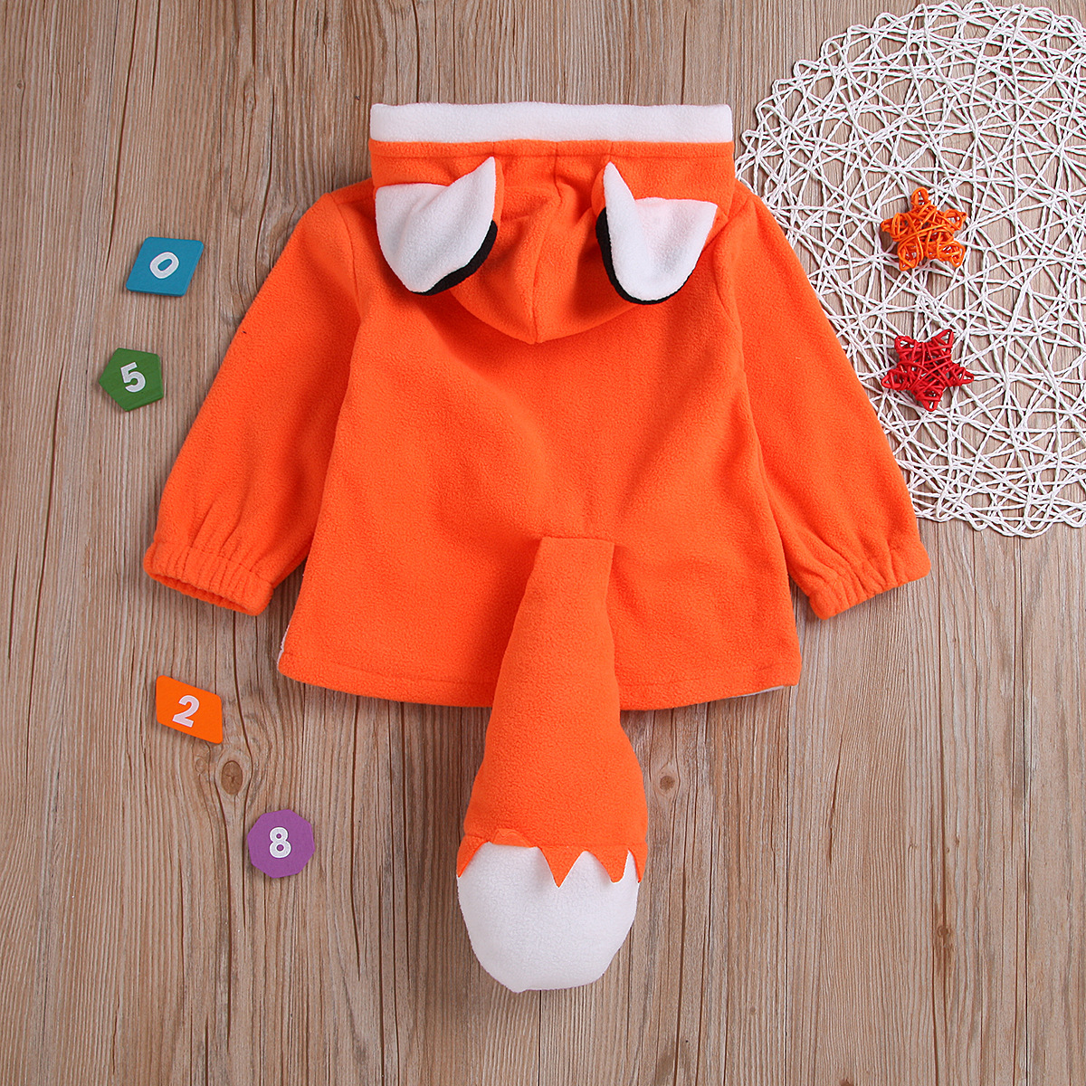 Cute Fox Cotton Baby Rompers display picture 3