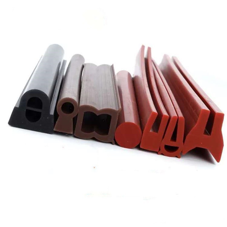 彩色硅胶密实条 耐高温硅胶密封条 防尘防水挤出条