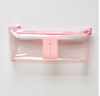 Transparent fresh cute pencil case PVC for elementary school students, South Korea, Korean style